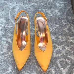 TED BAKER LONDON 🧡 Satin Kitten Heels